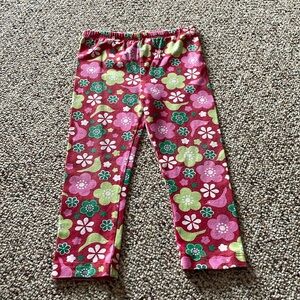 Patsy Aiken Red Floral Pants